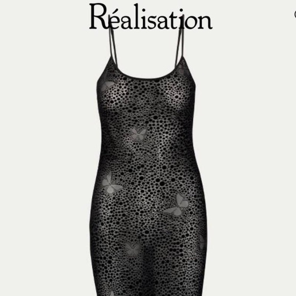 Realisation Par x Devon Lee The Alana Sheer Butterfly Maxi Dress 🦋 - Picture 2 of 5